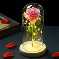 Load image into Gallery viewer, Enchanted Rose Lamp - Beauty and the Beast Inspired LED Light for Mother's Day