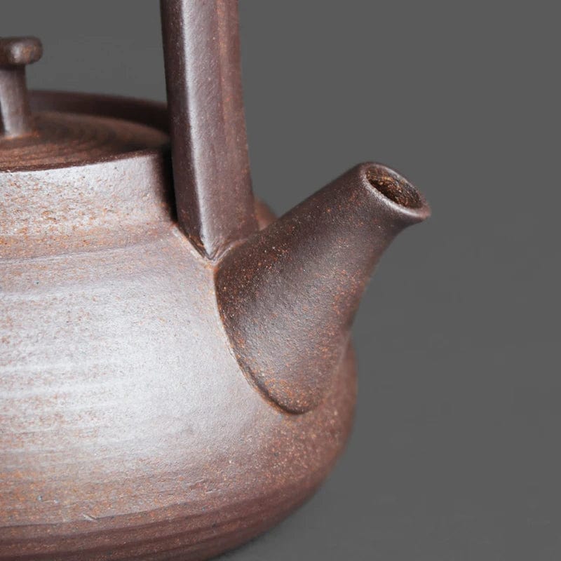 Retro Stoneware Teapot