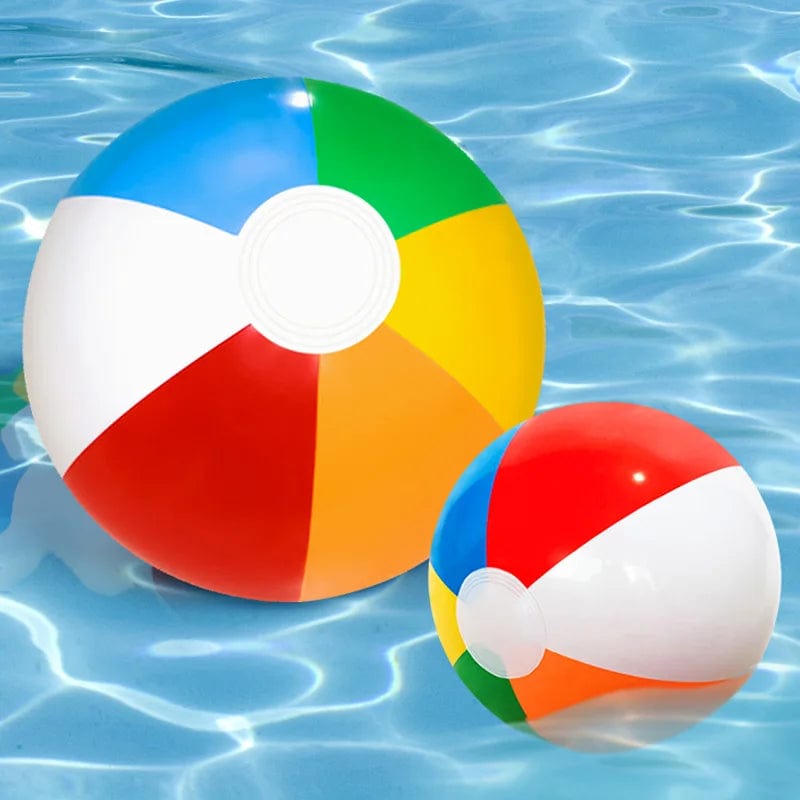 6 Pcs Colorful Inflatable Beach Ball