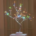 Load image into Gallery viewer, Tabletop Tree Lamp, Decorative LED Lights USB or AA Battery Powered for Bedroom Home Party
